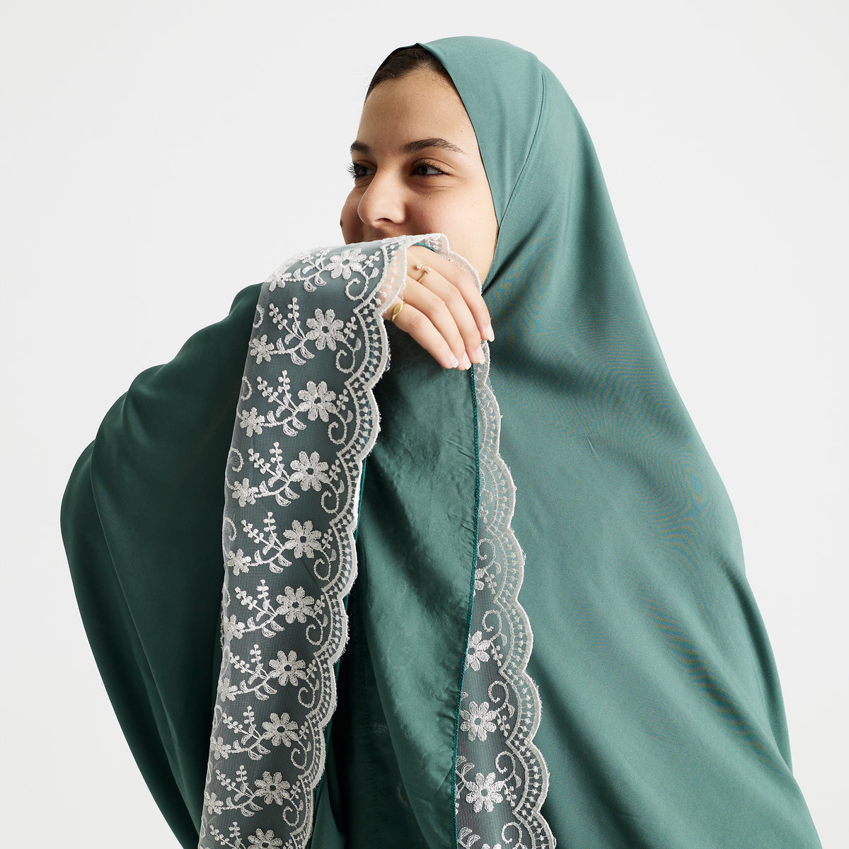 Two-Piece Mint Dantelle Prayer Dress