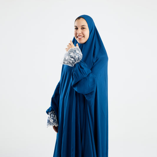 One-Piece Teal Dantelle Prayer Dress