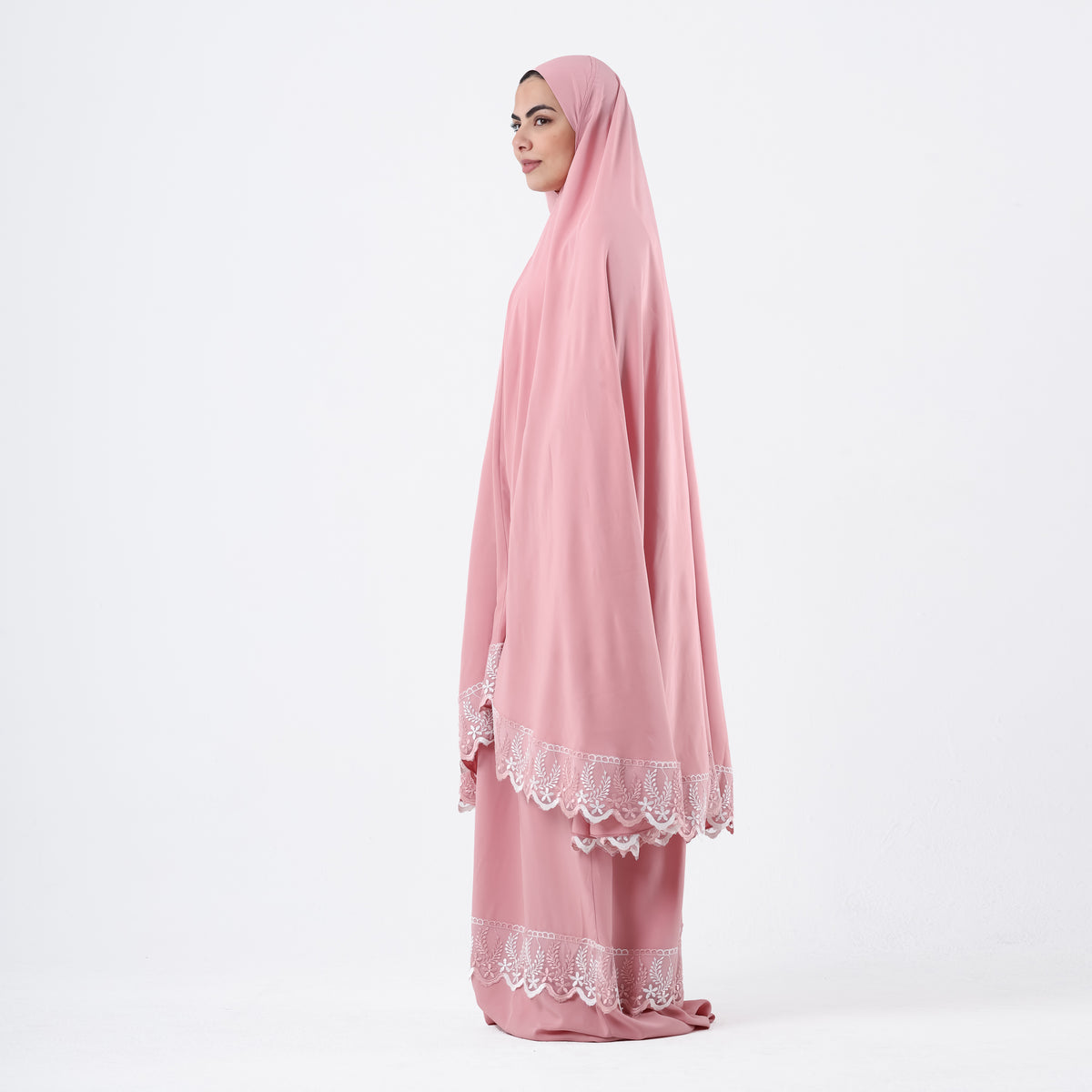 Two-Piece Pink Dantelle Prayer Dress