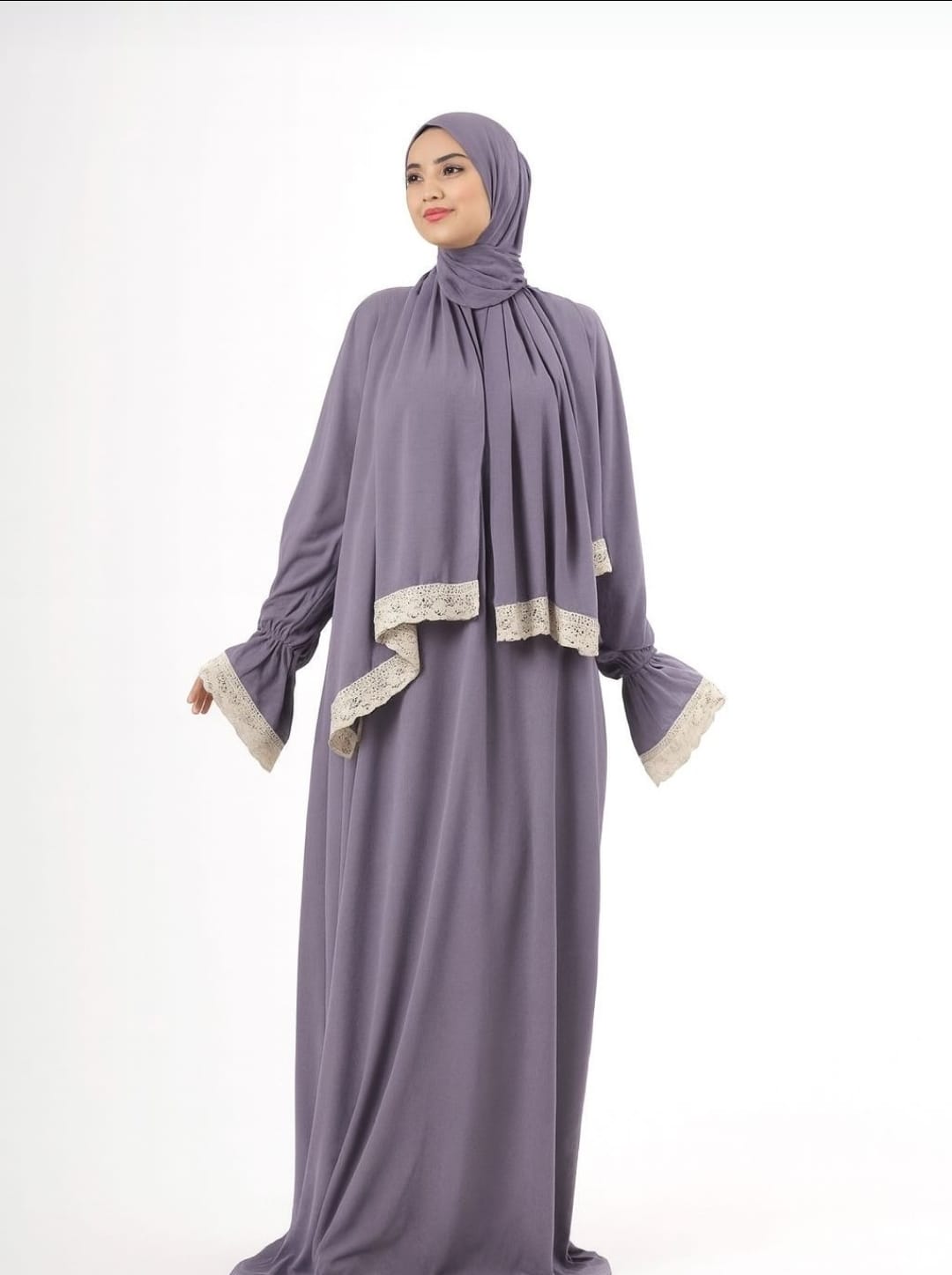 One-Piece Prayer Dress Grey