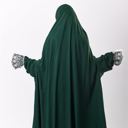 One-Piece Green Dantelle Prayer Dress