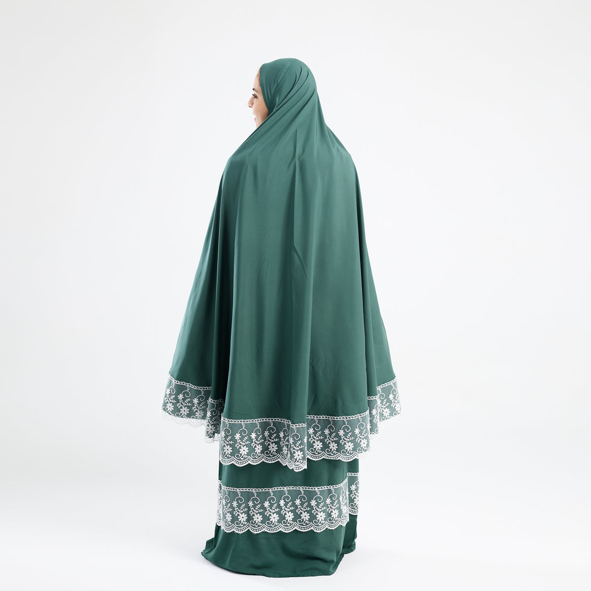 Two-Piece Mint Dantelle Prayer Dress
