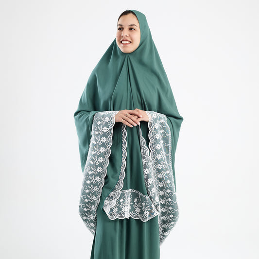 Two-Piece Mint Dantelle Prayer Dress