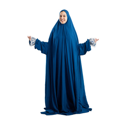 One-Piece Teal Dantelle Prayer Dress