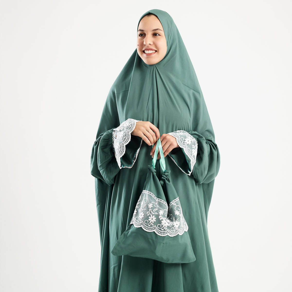 One-Piece Mint Dantelle Prayer Dress