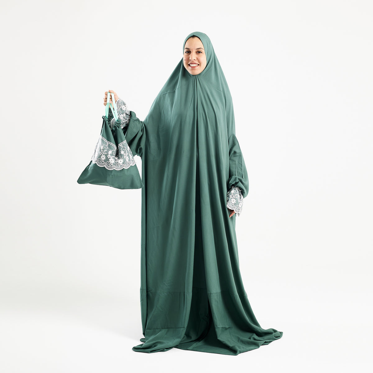 One-Piece Mint Dantelle Prayer Dress