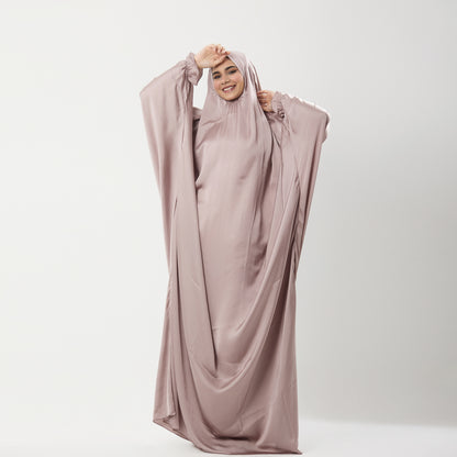 Rose Satin Prayer Dress