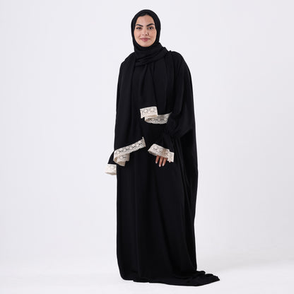 One-Piece Black Prayer Dress