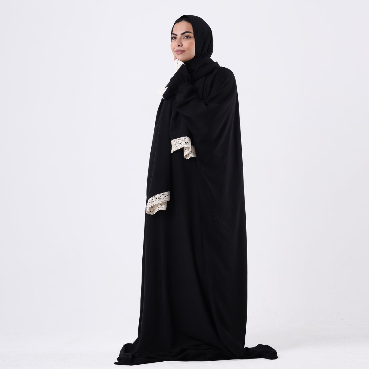 One-Piece Black Prayer Dress