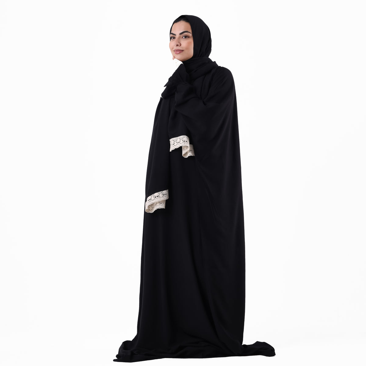 One-Piece Black Prayer Dress