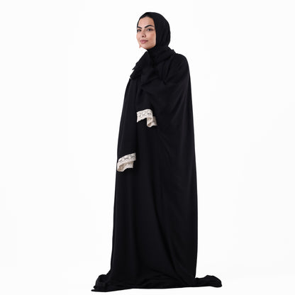 One-Piece Black Prayer Dress