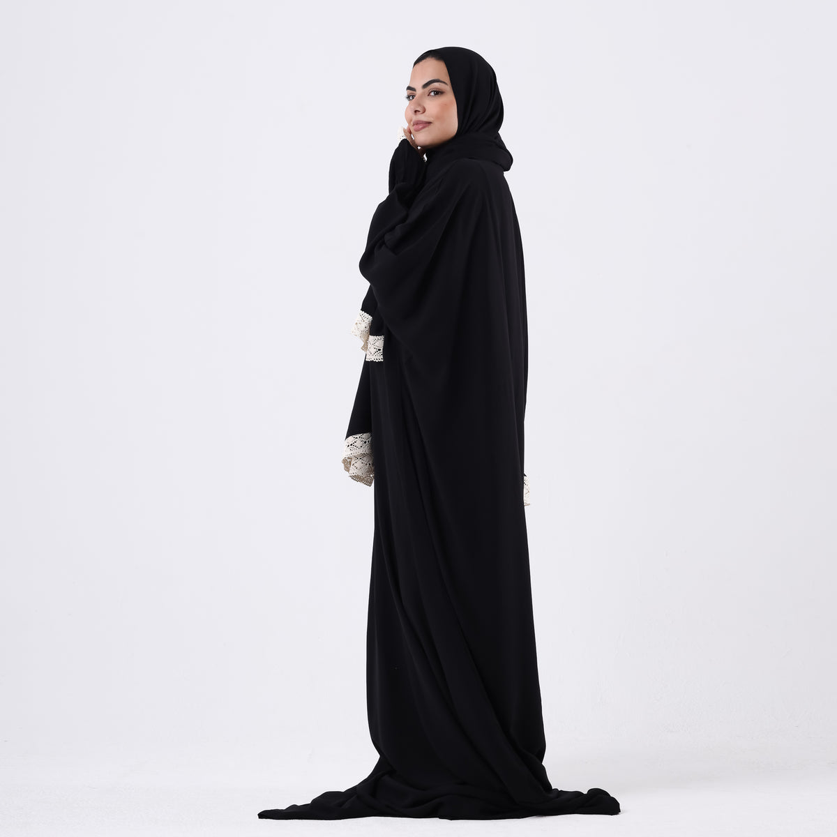 One-Piece Black Prayer Dress