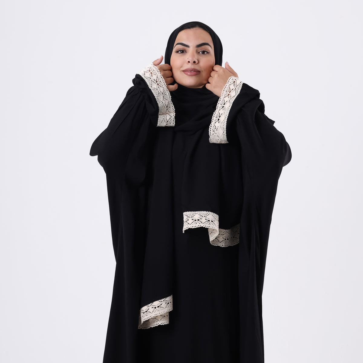 One-Piece Black Prayer Dress