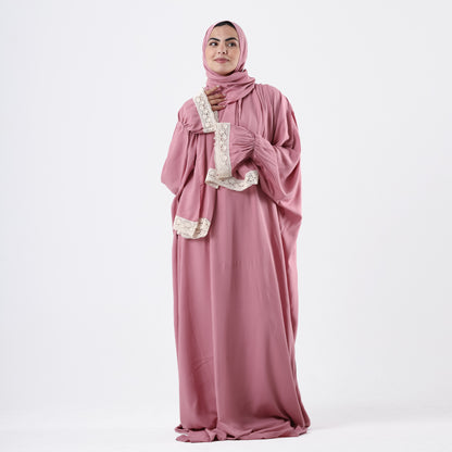 One-Piece Pink Prayer Dress