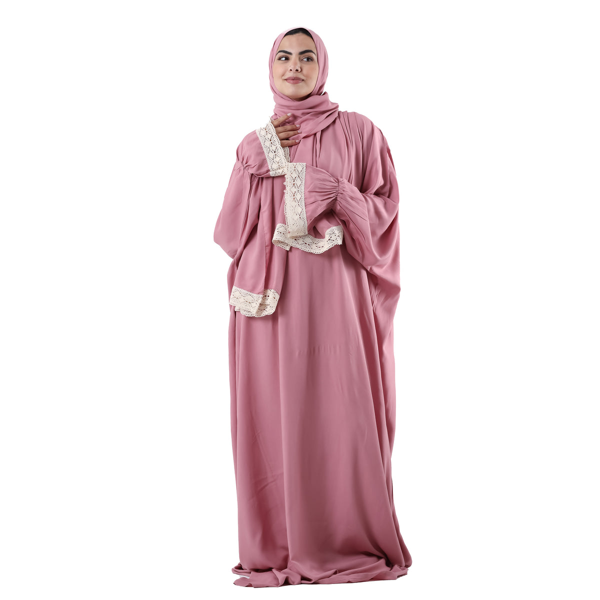 One-Piece Pink Prayer Dress