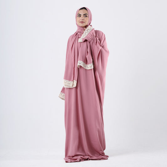 One-Piece Pink Prayer Dress