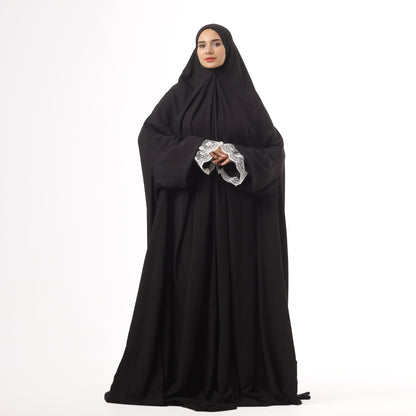 One-Piece Black Dantelle Prayer Dress
