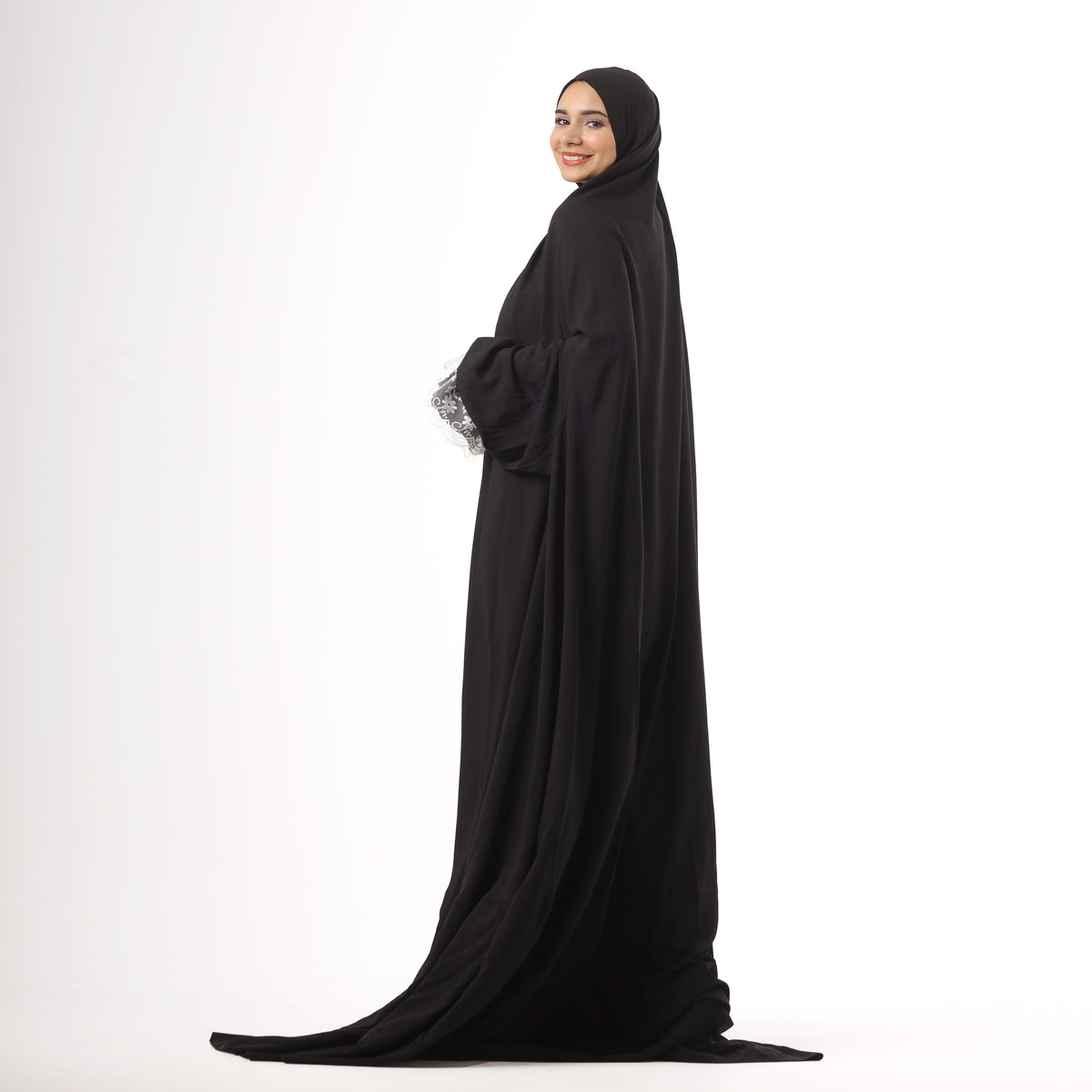 One-Piece Black Dantelle Prayer Dress