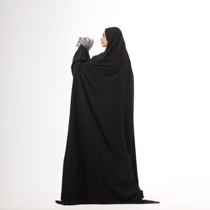 One-Piece Black Dantelle Prayer Dress