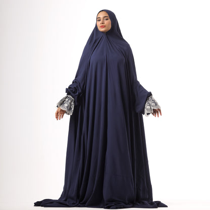 One-Piece Navy Dantelle Prayer Dress