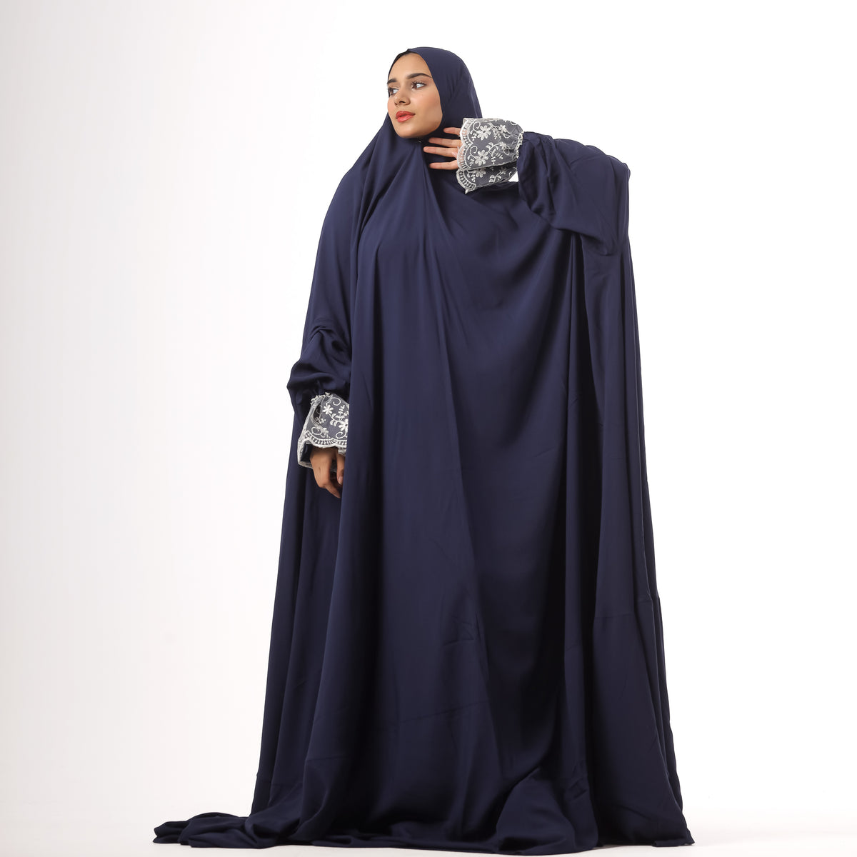 One-Piece Navy Dantelle Prayer Dress