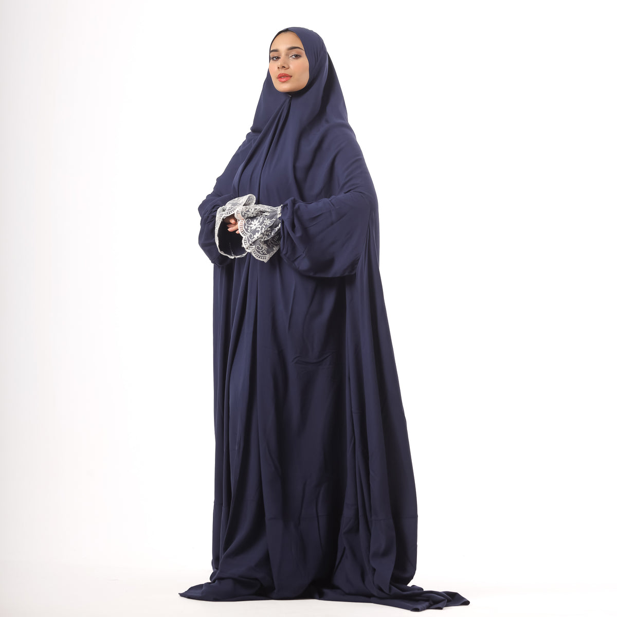 One-Piece Navy Dantelle Prayer Dress