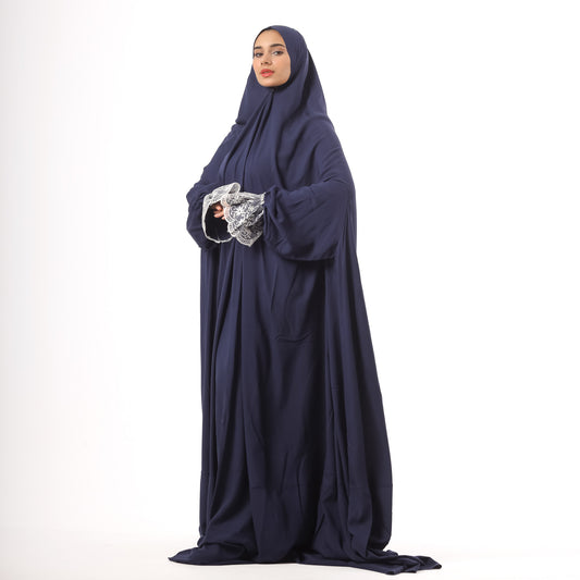 One-Piece Navy Dantelle Prayer Dress