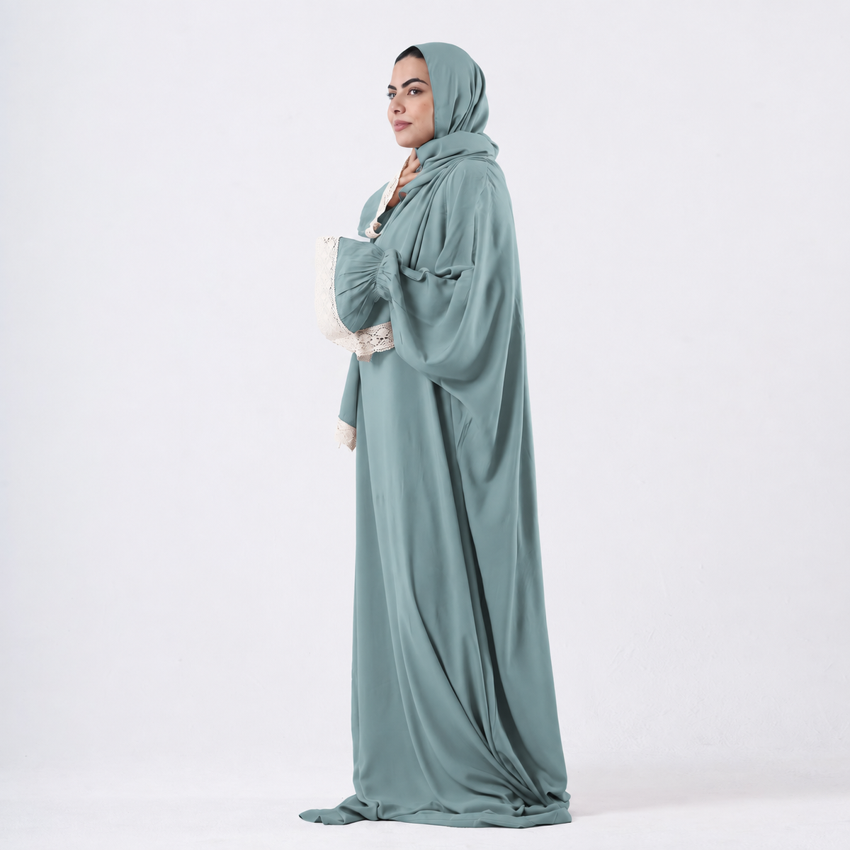 One-Piece Mint Prayer Dress