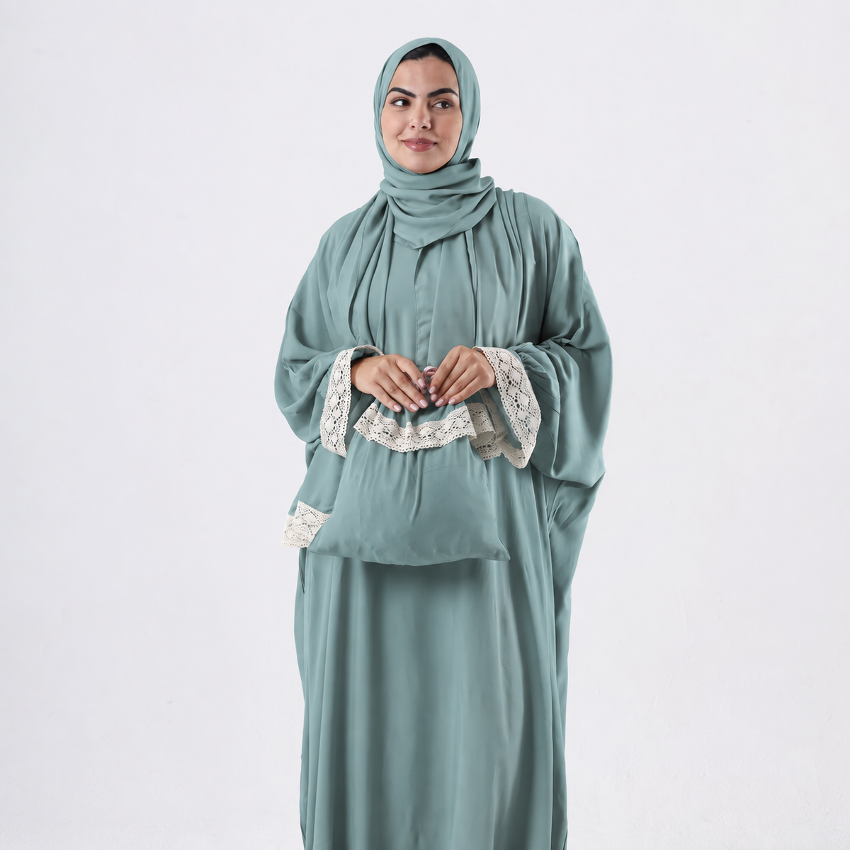 One-Piece Mint Prayer Dress
