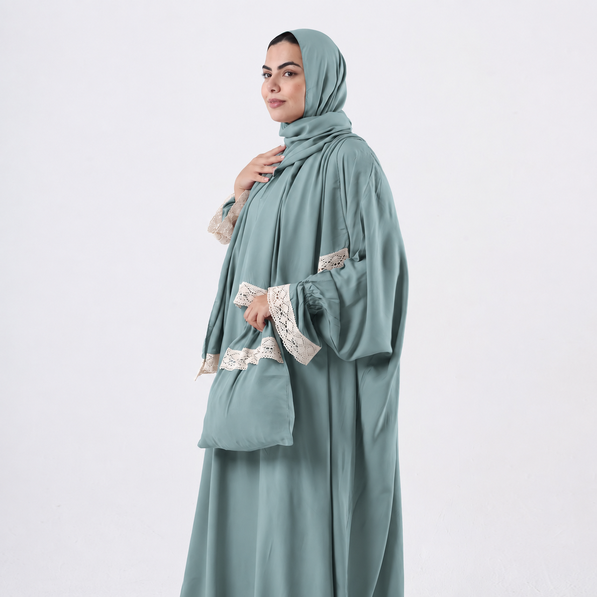 One-Piece Mint Prayer Dress